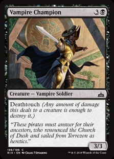 Vampire Champion [#198] (RIX-C-PD)
