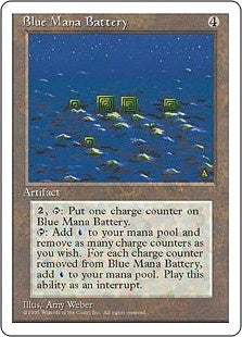 Blue Mana Battery (4ED-R)