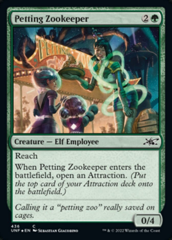 Petting Zookeeper [#436 Galaxy Foil] (UNF-C)