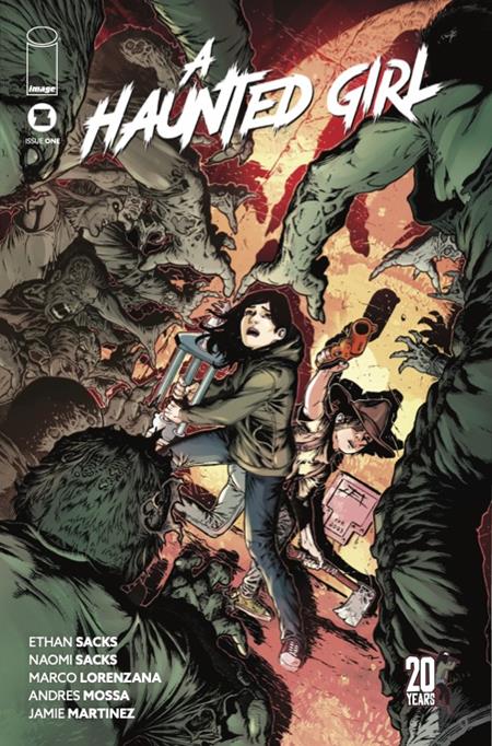 HAUNTED GIRL #1 (OF 4) CVR E JEFFREY EDWARDS TWD 20TH ANNV TEAM UP VAR