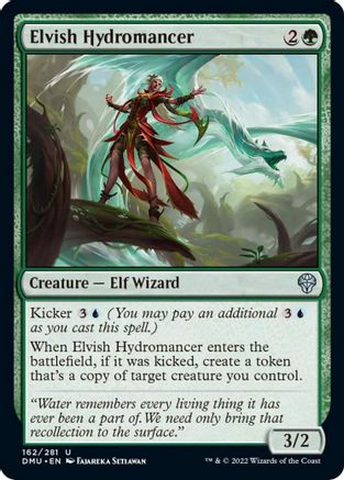 Elvish Hydromancer (DMU-U-FOIL)