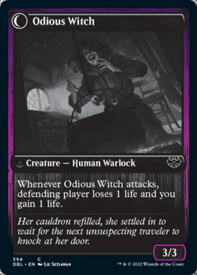 Ragged Recluse // Odious Witch [