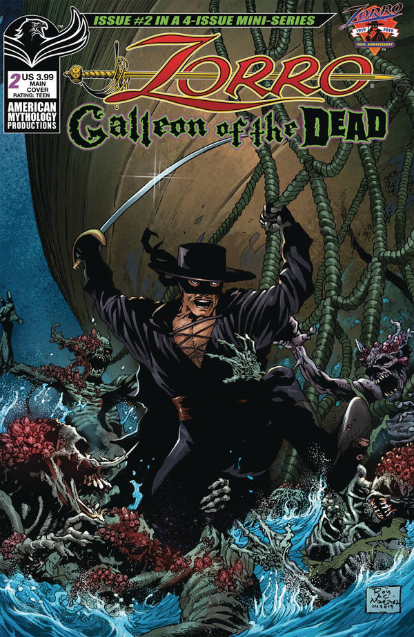 ZORRO GALLEON OF DEAD #2 CVR A MARTINEZ