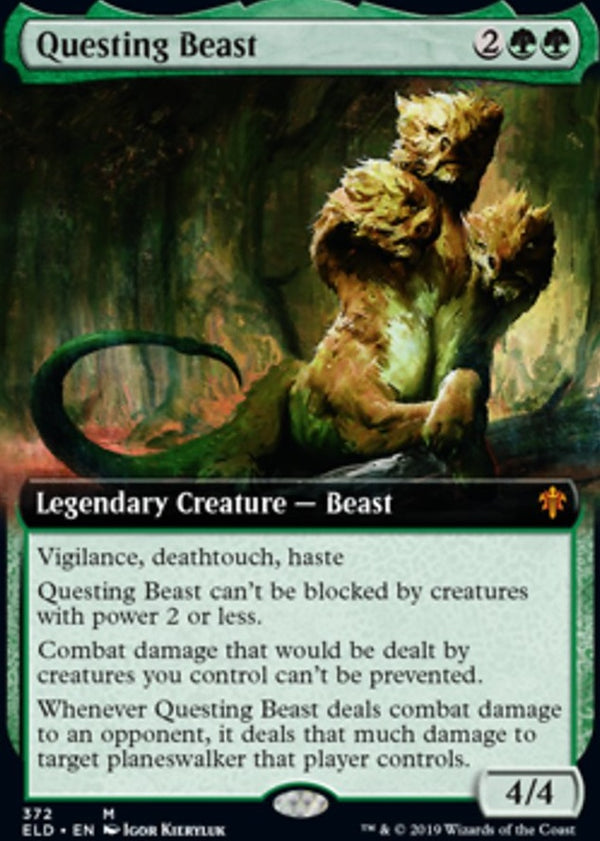 Questing Beast [#372 Extended Art] (ELD-M)