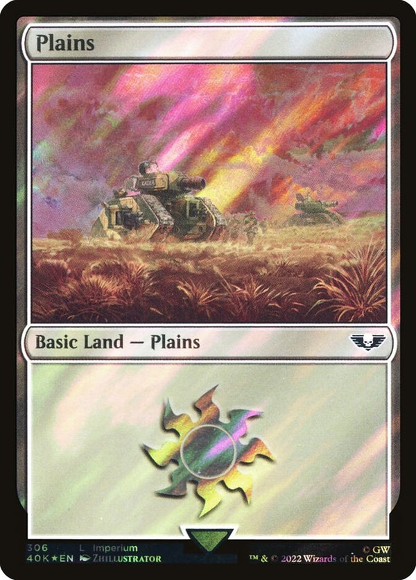 Plains [#306 Surge Foil] (40K-C-FOIL)