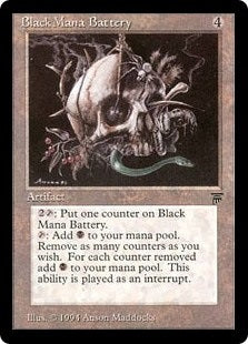 Black Mana Battery (LEG-U)