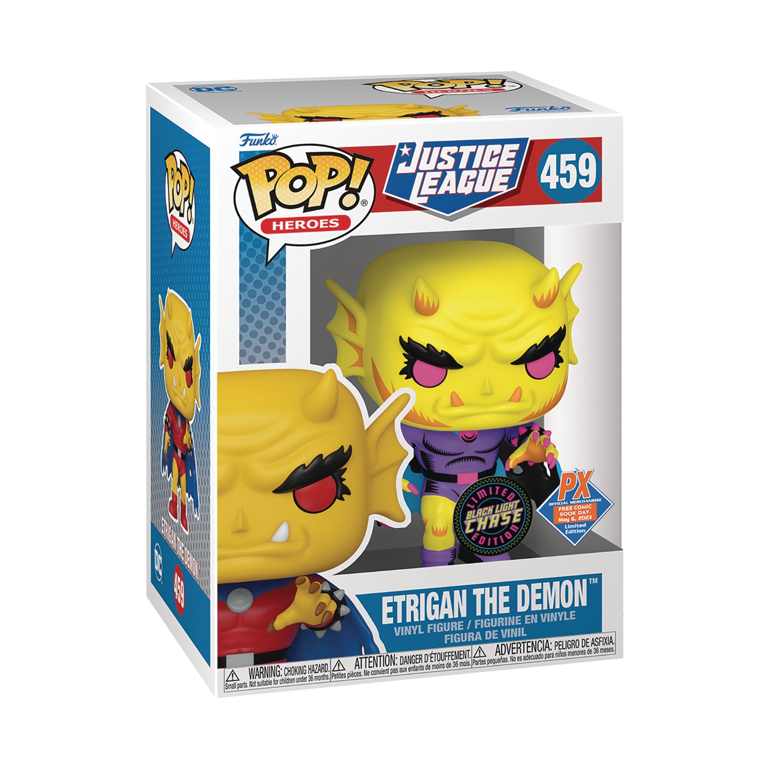 POP Figure: DC Justice League #0459 - Etrigan the Demon (PX) (Glow) (Chase)