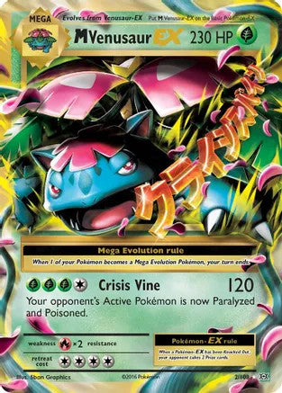M Venusaur EX - 2/108 (EVO) Ultra Rare - Near Mint Holofoil