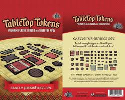 Tabletop Token: Castle Furniture Set