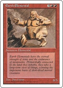 Earth Elemental (4ED-U)