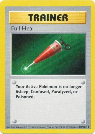 Full Heal - 082/102 (BSS) Uncommon - Near Mint Unlimited