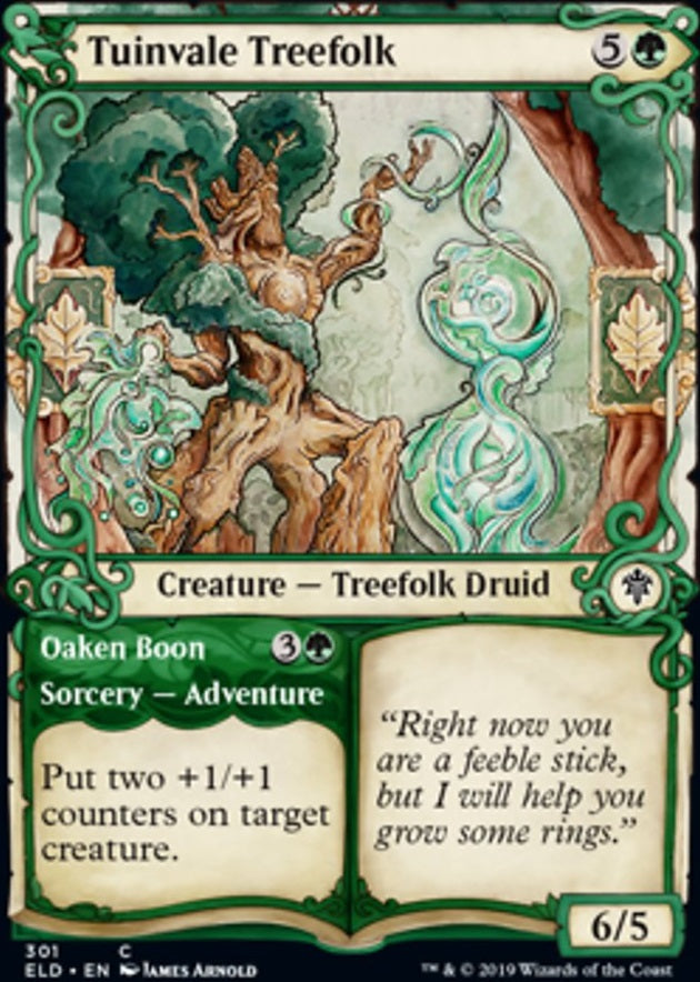 Tuinvale Treefolk // Oaken Boon [