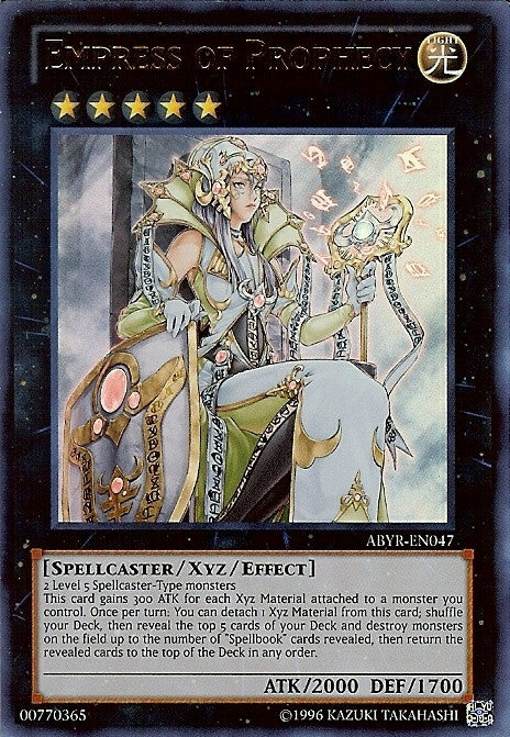 Empress of Prophecy (ABYR-EN047) Ultra Rare - Near Mint Unlimited