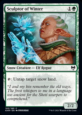 Sculptor of Winter (KHM-C)