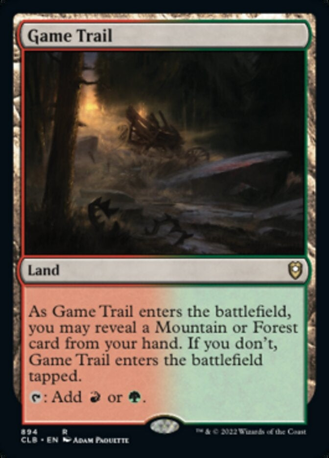 Game Trail [#894 Commander Decks] (CLB-R)