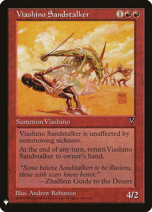 Viashino Sandstalker [Mystery Booster #1096] (VIS-U)