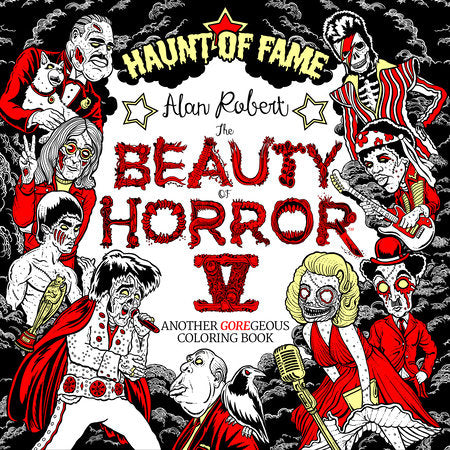 BEAUTY OF HORROR COLORING BOOK VOL 05 HAUNT OF FAME