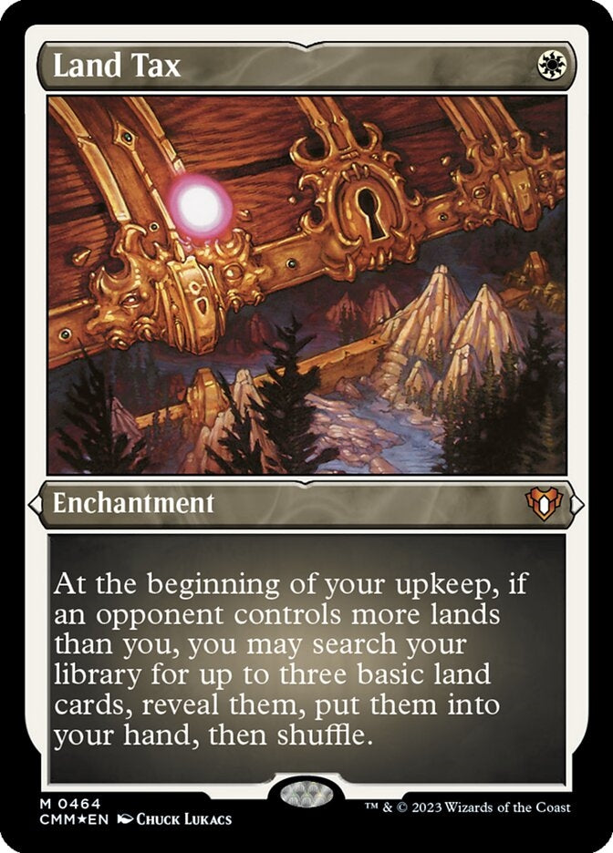 Land Tax [#0464 Etched Foil] (CMM-M)