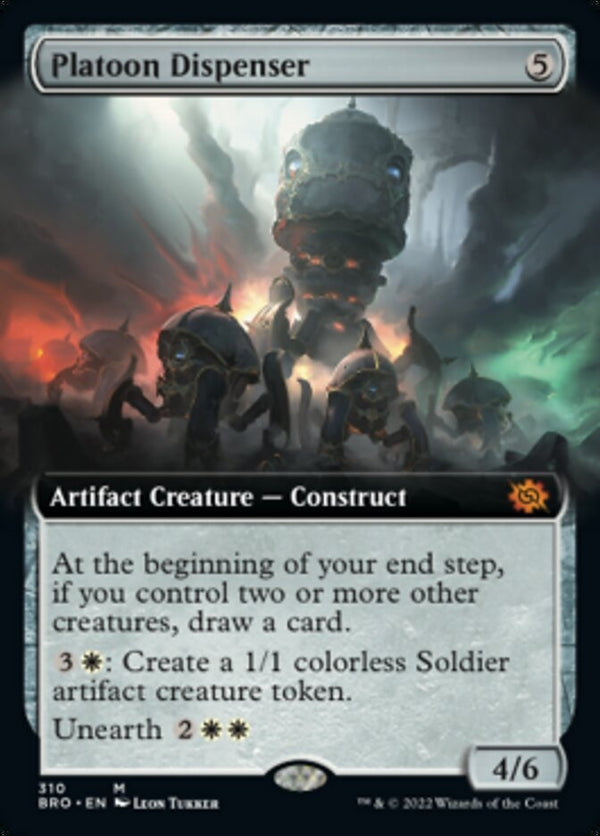 Platoon Dispenser [#310 Extended Art] (BRO-M)