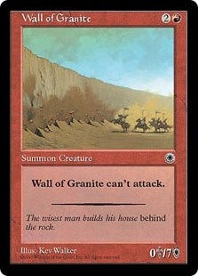 Wall of Granite (POR-U)