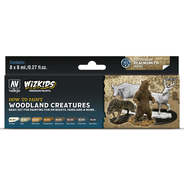 Vallejo: WizKids Premium Paints - Woodland Creatures