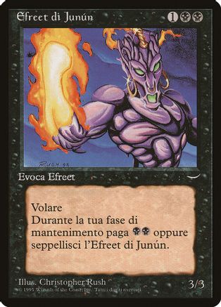 Junun Efreet (RIN-R) Italian