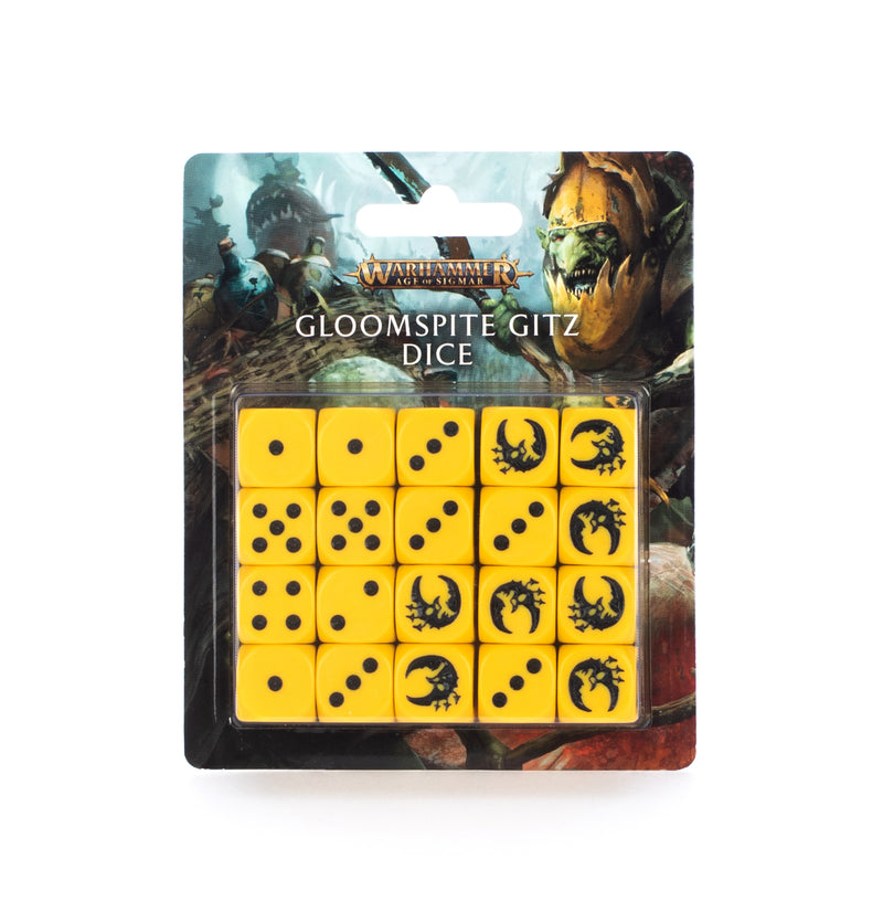 Citadel Hobby: Dice Set - Age of Sigmar: Destruction - Gloomspite Gitz (3rd)