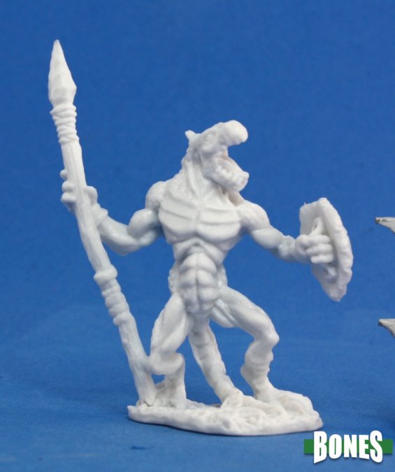 Bones 77050: Lizardman Soldier