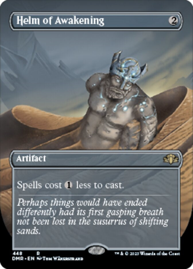 Helm of Awakening [#448 Alternate Art Borderless] (DMR-R)