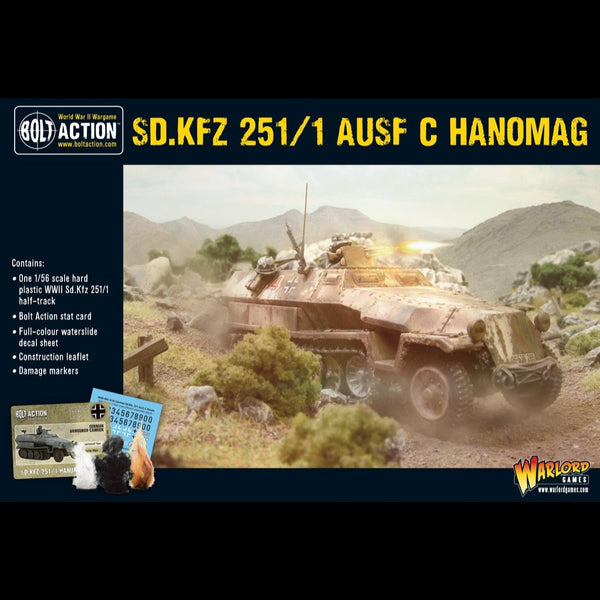 Bolt Action: German Sd.Kfz 251/1 Ausf C Hanomag