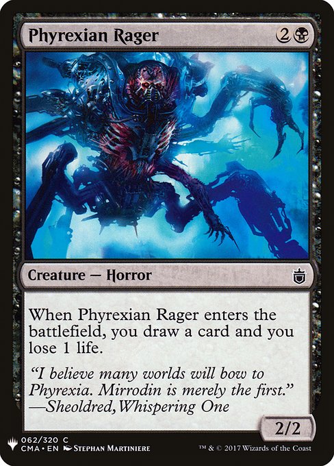 Phyrexian Rager [Mystery Booster