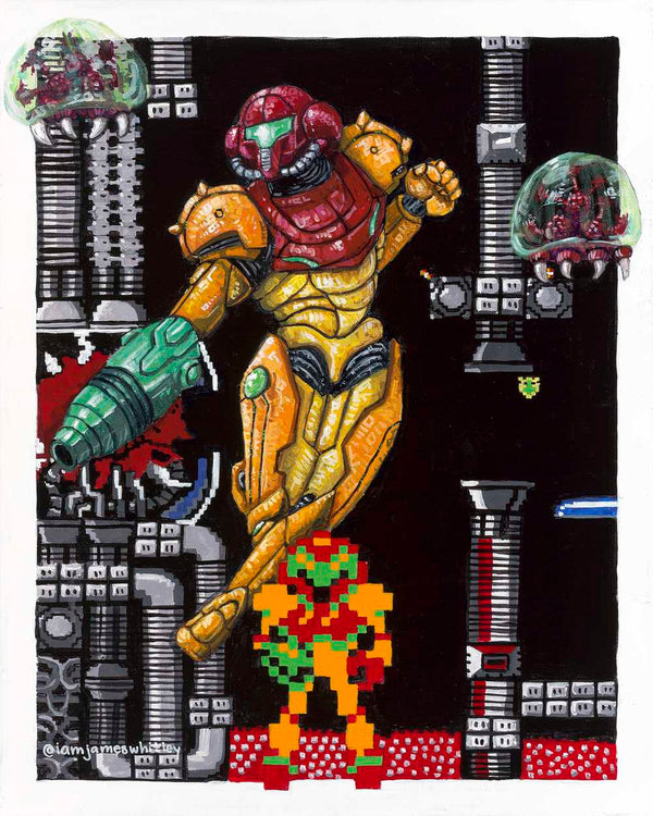 James Whitley Print:  New Creation (Samus) " 2 Corinthians 5:17"