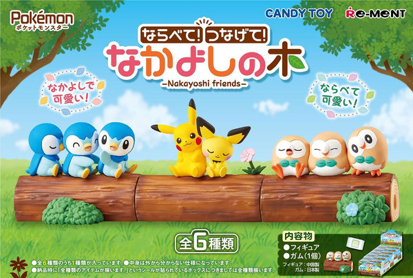 Pokemon Line Up And Connect Nakayoshi No Ki Blind Box