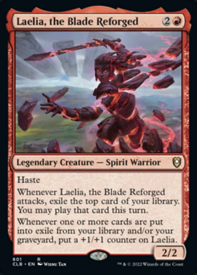 Laelia, the Blade Reforged [#801 Commander Decks] (CLB-R)