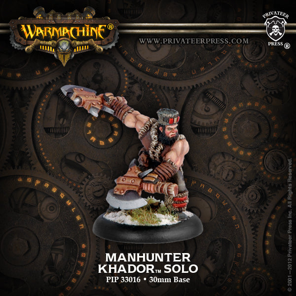 Warmachine: Khador - Manhunter, Solo (Metal)