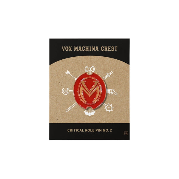 Critical Role: Pin No. 2 - Vox Machina Crest