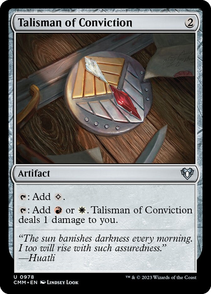 Talisman of Conviction [#0978 Reprints] (CMM-U)