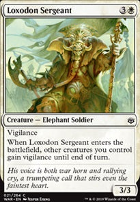 Loxodon Sergeant (WAR-C)