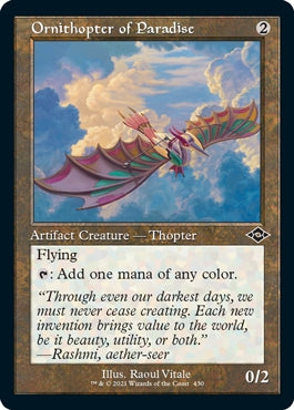 Ornithopter of Paradise [#430 Old-Frame] (MH2-C)