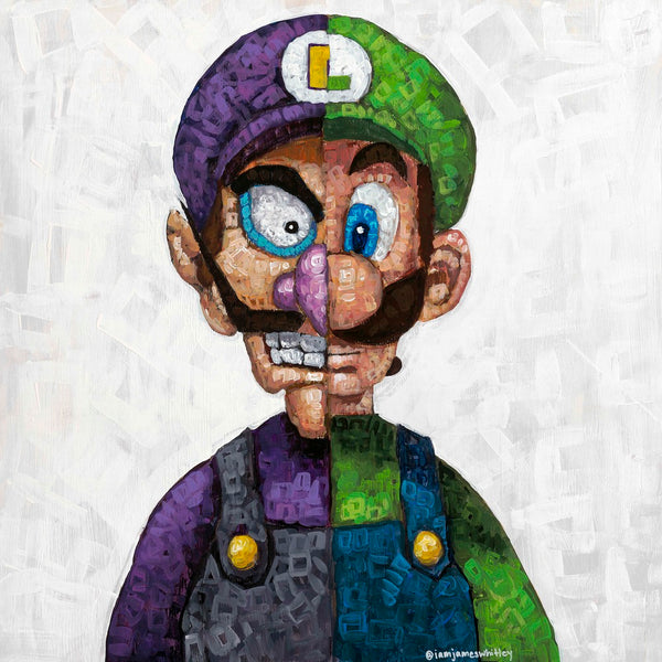 James Whitley Print: Anti-Luigi "1 John 4:1-3"