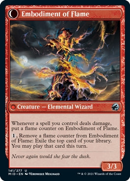Flame Channeler//Embodiment of Flame (MID-U)