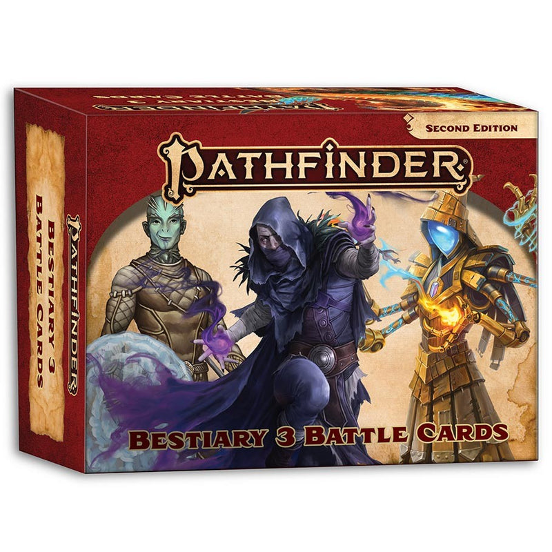 Pathfinder 2nd Edition RPG: Bestiary 3 Battle Cards