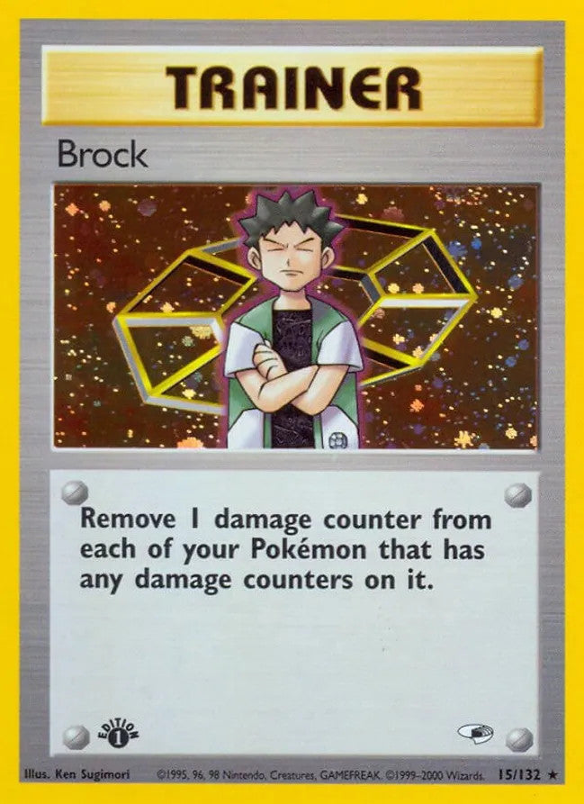 Brock (15/132) Moderate Play