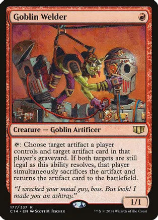 Goblin Welder (C14-R) Moderate Play