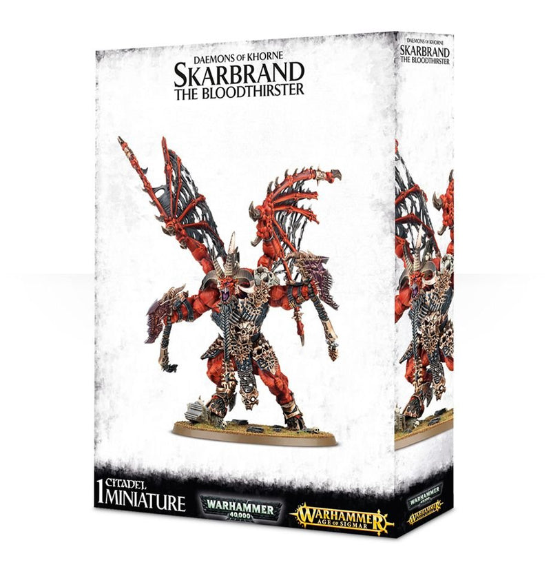 Daemons: Daemons of Khorne - Skarbrand the Bloodthirster