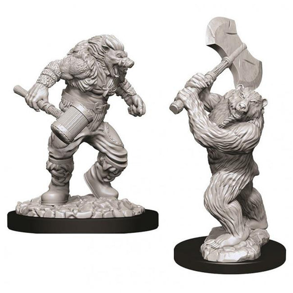 D&D: Nolzur's Marvelous Miniatures - Wereboar & Werebear W9