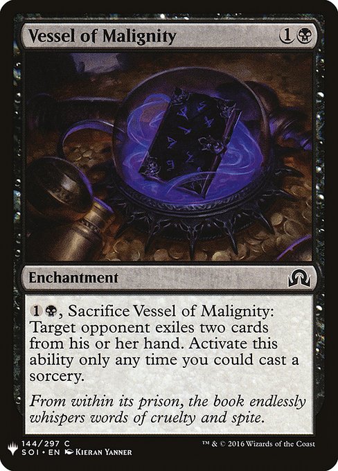 Vessel of Malignity [Mystery Booster #0814] (SOI-C)