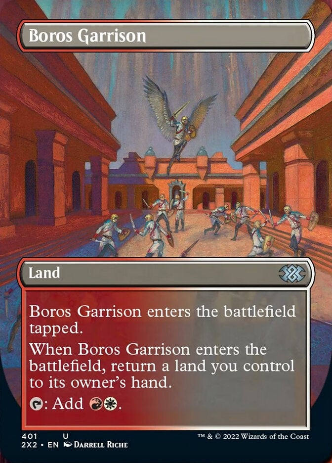 Boros Garrison [#401 Alternate-Art Borderless] (2X2-U)