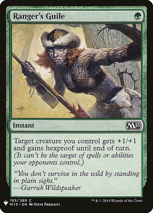 Ranger's Guile [Mystery Booster #1305] (M15-C)