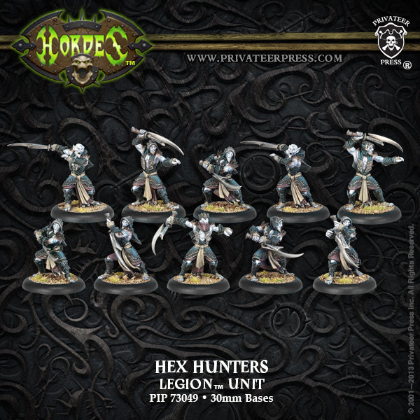Hordes: Legion - Hex Hunter, Unit (10 Metal)
